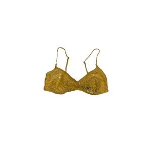 Urban Outfitters Out From Under Yellow Lace Bra - Women’s Size Small